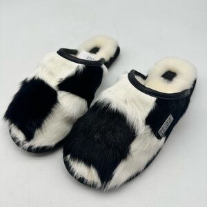 Australia Luxe Collective - Luxe Shearling Slipper Mules - size 5 XS NWT